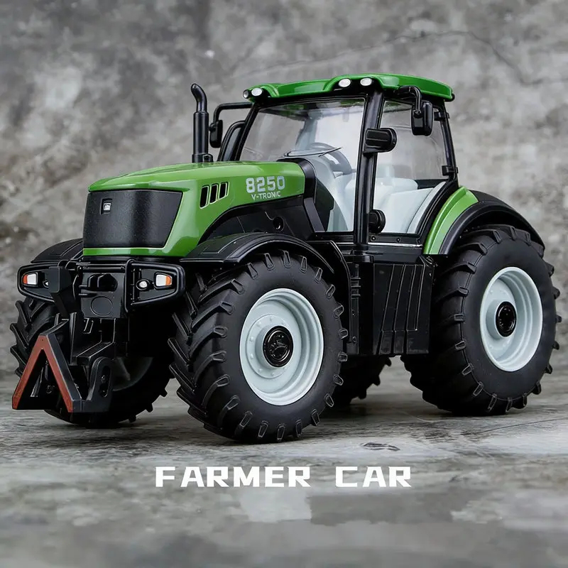 Agriculture Farming For Kids - 합금 트랙터 모델 다이캐스트 금속 농기구