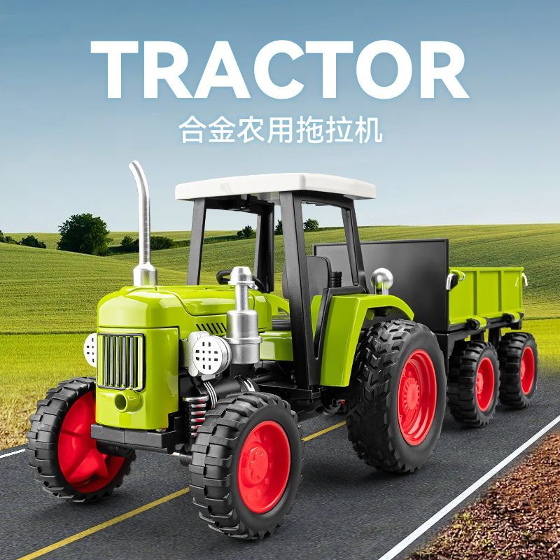 합금 농장 트랙터 장난감, 트레일러 라이트 사운드, 후 - Agriculture Farming For Kids 리뷰 및 가격