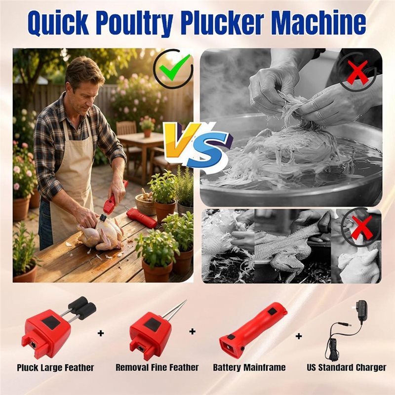 ABAE-무선 전기 가금류 털 제거기 닭 털 제거기 충 - Chicken Plucker Machine 리뷰 및 가격