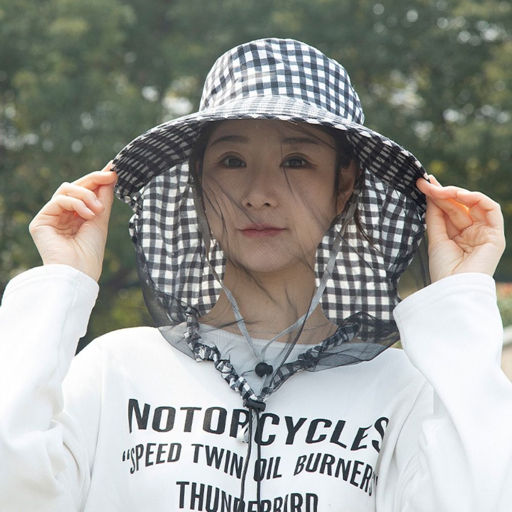 인쇄된 꿀벌 모기 방지 모자, 햇빛 차단 안면 마스크, - Agriculture Farming Hats 리뷰 및 가격