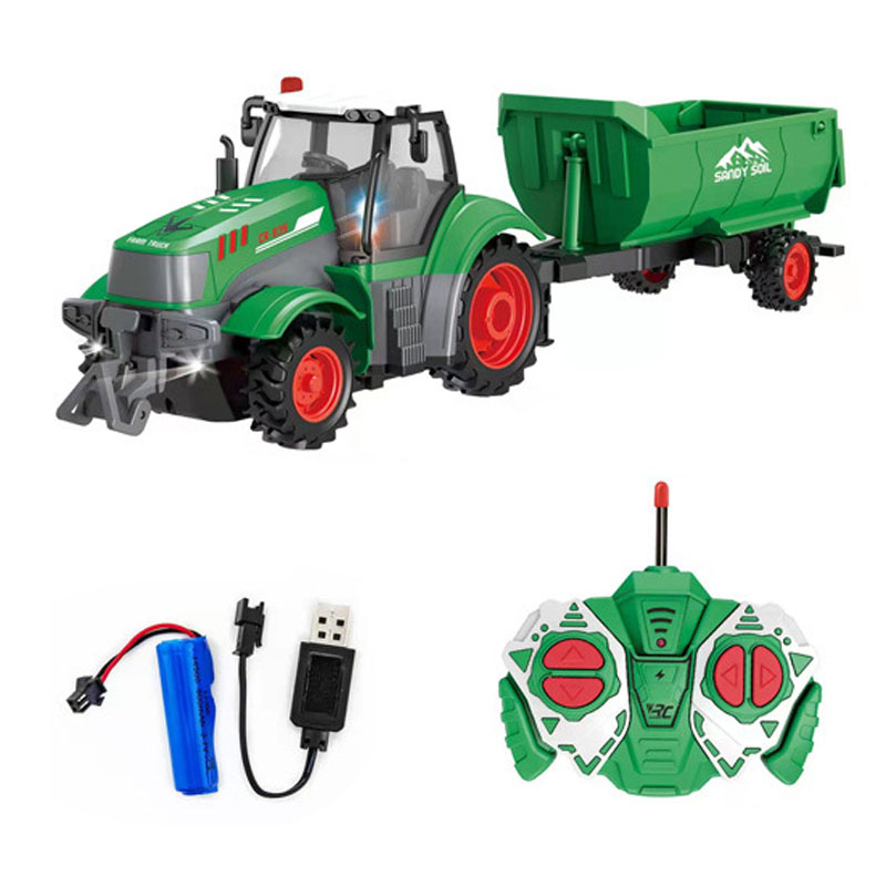 1:24 RC 자동차, 27MHZ 라디오 원격 제어 농 - Agriculture Farming For Kids 리뷰 및 가격