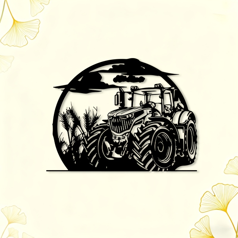 브랜드 러스틱 트랙터 금속 벽 장식 농가 철 조각품 빈 - Agriculture Farm House 리뷰 및 가격