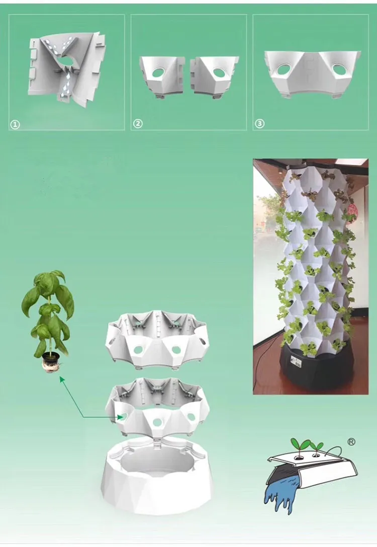 농업용 온실 수직 농업 에어로포닉스 시스템 수경 재배  - Agriculture Vertical Farming 리뷰 및 가격