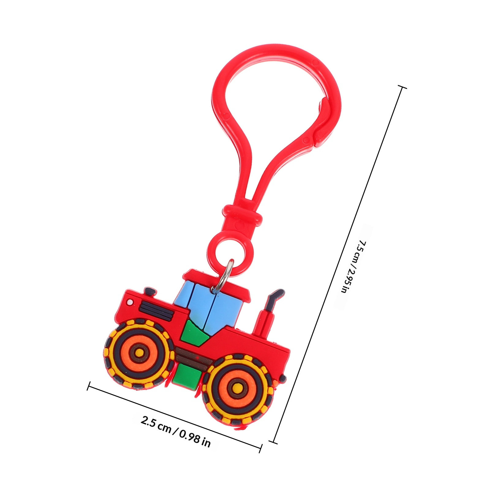 12pcs 농장 차량 액세서리 불도저 열쇠고리 농업용  - Agriculture Farming For Kids 리뷰 및 가격